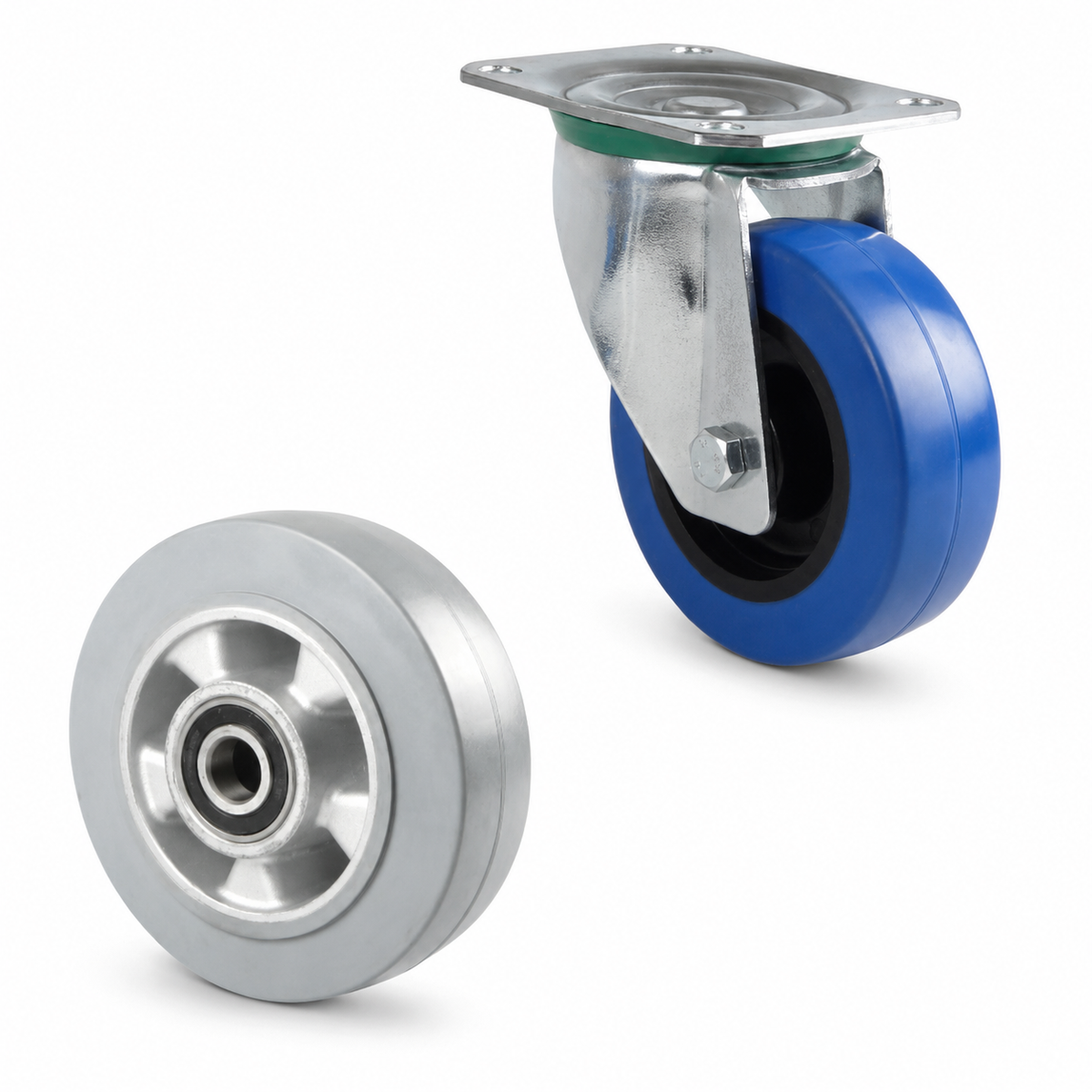 Gummi-Räder & -Rollen