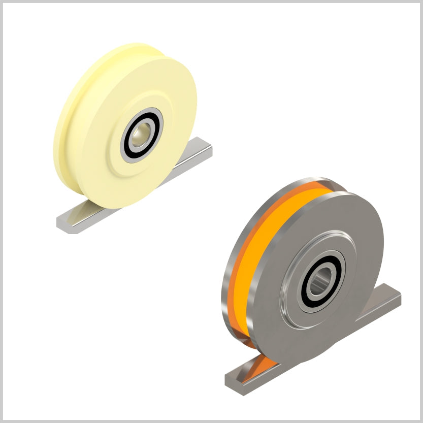 Doppelspurkranz-Räder &-Rollen