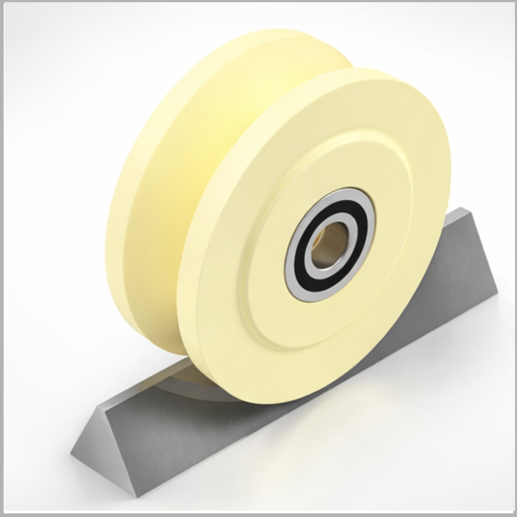 V-Nut Profilrollen für Winkel-Profilschienen – rollen-direkt