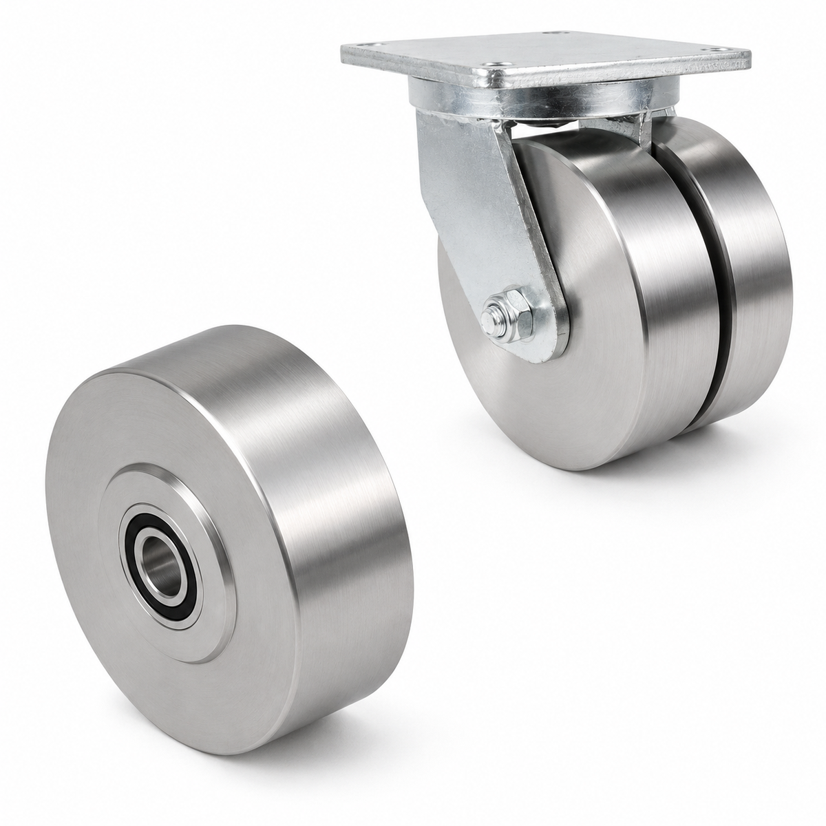 Stahl-Räder & -Rollen