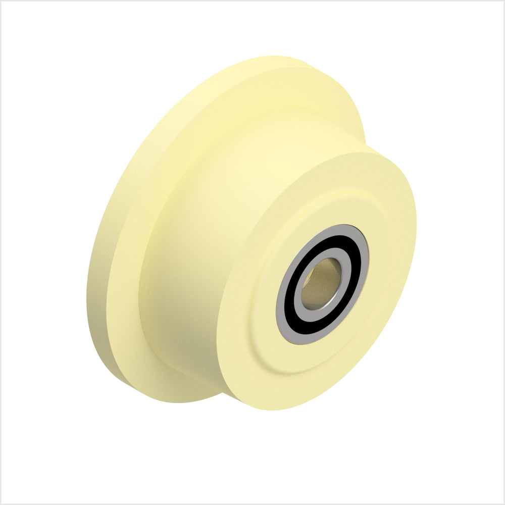 Spurkranzrad | 200 x 80 mm | Polyamid 6G | hohe Belastbarkeit bei geringem Eigengewicht