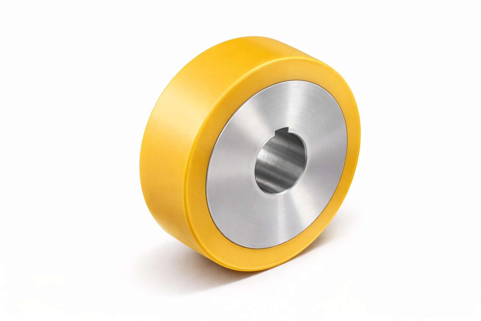 Antriebsrad 200x50 mm Polyurethan Aluminium-Felge Bohrung 25 mm