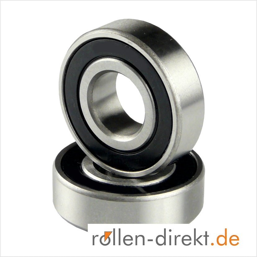 6208 2RS Maße: 40 x 80 x 18 mm Rillenkugellager