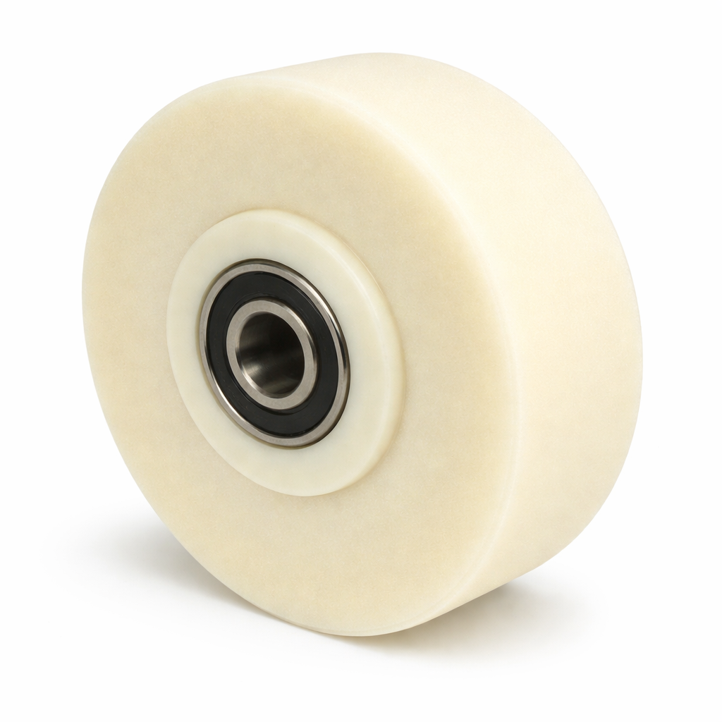 Schwerlastrad PA6G Ø150 mm | Breite 55 mm | Bohrung Ø30 mm | 2500 kg Lauffläche flach Art.Nr. 2505KFL/150/55/60/30