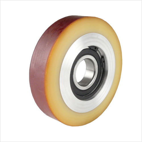 Führungsrolle 80×20 mm Vulkollan® Kugellager 150 kg Bohrung Ø14 mm