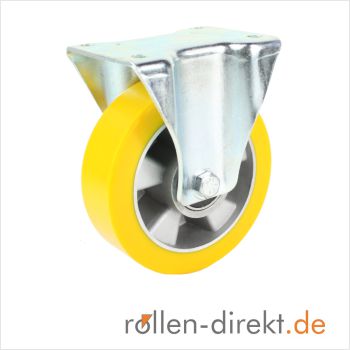 150 mm Bockrolle mit Polyurethan-Rad